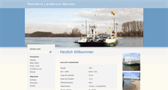 Desktop Screenshot of faehre-nierstein.de